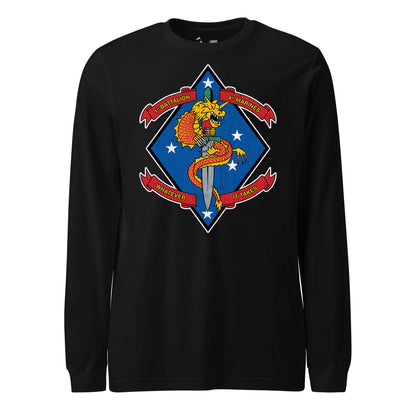 1st Battalion 4th Marines Long Sleeve T-Shirt