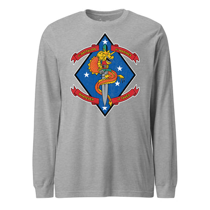 1st Battalion 4th Marines Long Sleeve T-Shirt