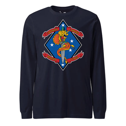 1st Battalion 4th Marines Long Sleeve T-Shirt