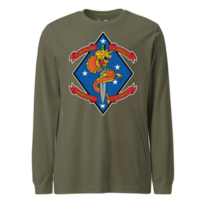 1st Battalion 4th Marines Long Sleeve T-Shirt