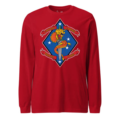 1st Battalion 4th Marines Long Sleeve T-Shirt