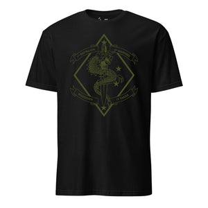 1st Battalion 4th Marines Subdued T-Shirt