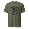 1st Battalion 4th Marines Subdued T-Shirt - OD GREEN