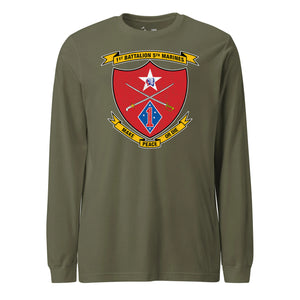 1st Battalion 5th Marines Long Sleeve T-Shirt