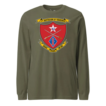 1st Battalion 5th Marines Long Sleeve T-Shirt