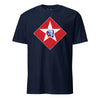 1st Battalion 6th Marines T-Shirt - NAVY
