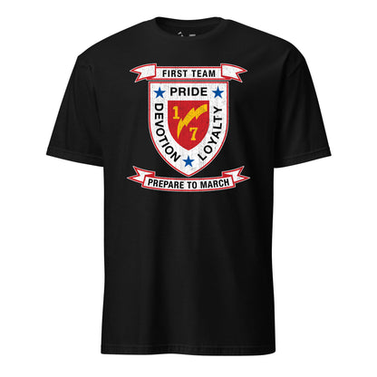 1st Battalion 7th Marines T-Shirt