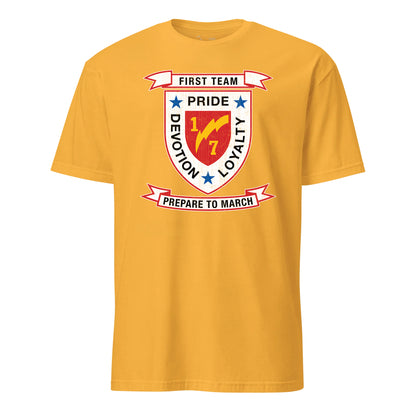 1st Battalion 7th Marines T-Shirt