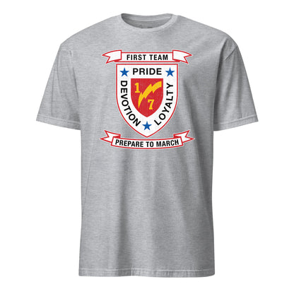 1st Battalion 7th Marines T-Shirt