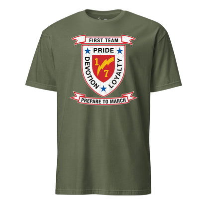 1st Battalion 7th Marines T-Shirt