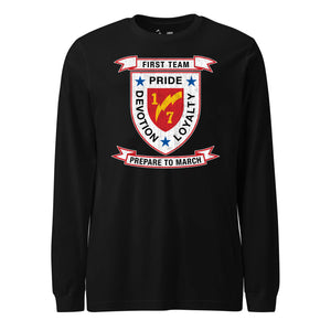 1st Battalion 7th Marines Long Sleeve T-Shirt
