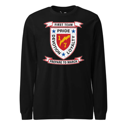 1st Battalion 7th Marines Long Sleeve T-Shirt
