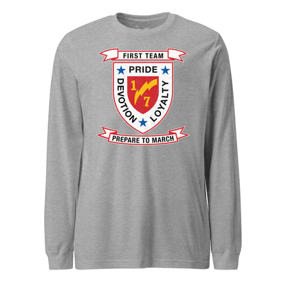 1st Battalion 7th Marines Long Sleeve T-Shirt