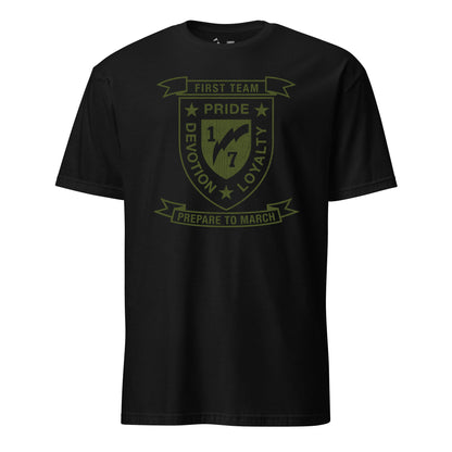 1st Battalion 7th Marines Subdued T-Shirt
