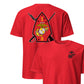 1st Battalion 8th Marines Back Print T-Shirt