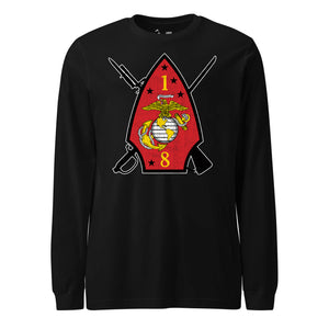 1st Battalion 8th Marines Long Sleeve T-Shirt