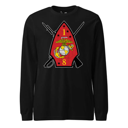 1st Battalion 8th Marines Long Sleeve T-Shirt