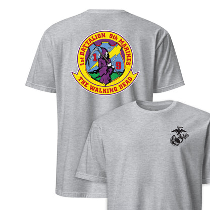 1st Battalion 9th Marines Back Print T-Shirt