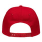 Eagle Globe & Anchor Structured USMC Hat - Red Hat w/ Gold