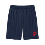 Eagle Globe & Anchor- Red Logo Pocket Shorts