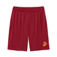 Eagle Globe & Anchor Gold Logo Pocket Shorts - side view