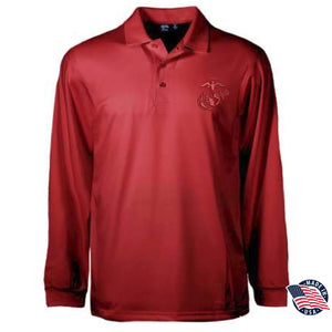 EGA Subdued Longsleeve Performance Polo