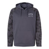 1775 Sons of Tun Camo Fleece Performance Hooded Sweatshirt - CHARCOAL