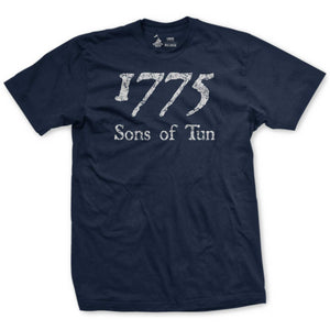 1775 Sons of Tun T-Shirt in navy - USA made Marine Corps USMC tee