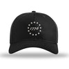 1776 Betsy Ross Structured Hat - BLACK