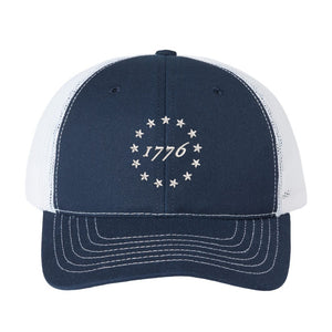 1776 Betsy Ross Structured Trucker Hat
