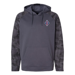 1st Division Camo Fleece Performance Hooded Sweatshirt