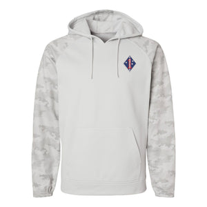 1st Division Camo Fleece Performance Hooded Sweatshirt