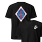 1st Combat Engineer Battalion Back Print T-Shirt