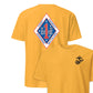 1st Combat Engineer Battalion Back Print T-Shirt