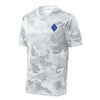 Camohex 1st Division Left Chest Performance T-Shirt - CAMOHEX WHITE