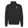 1st Division Quarter Zip Sweatshirt - Black