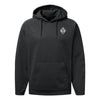 1st Division Subdued Performance Fleece Hooded Sweatshirt - BLACK