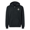 1st Division Subdued Full Zip Hoodie - Black