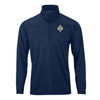 1st Division Subdued Performance Quarter Zip Pullover - NAVY