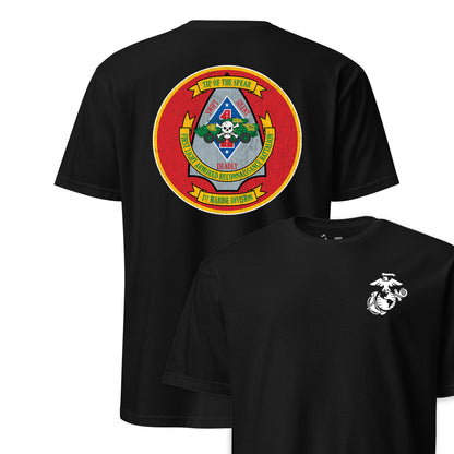 1st Light Armored Reconnaissance Battalion Back Print T-Shirt