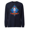 1st Recon Battalion Long Sleeve T-Shirt - NAVY