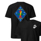 1st Tank Battalion Back Print T-Shirt