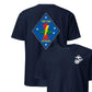 1st Tank Battalion Back Print T-Shirt