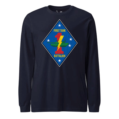 1st Tank Battalion Long Sleeve T-Shirt