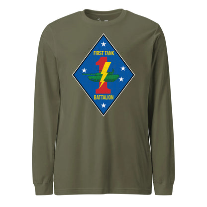 1st Tank Battalion Long Sleeve T-Shirt