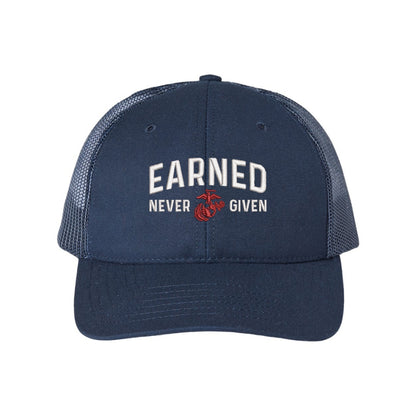 Earned Never Given Structured Trucker