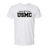 USMC Semper Fidelis Performance T-Shirt - WHITE