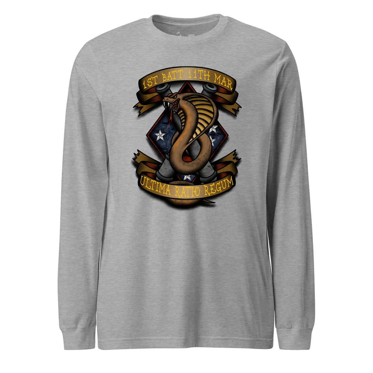 1st Battalion 11th Marines — Heather Grey