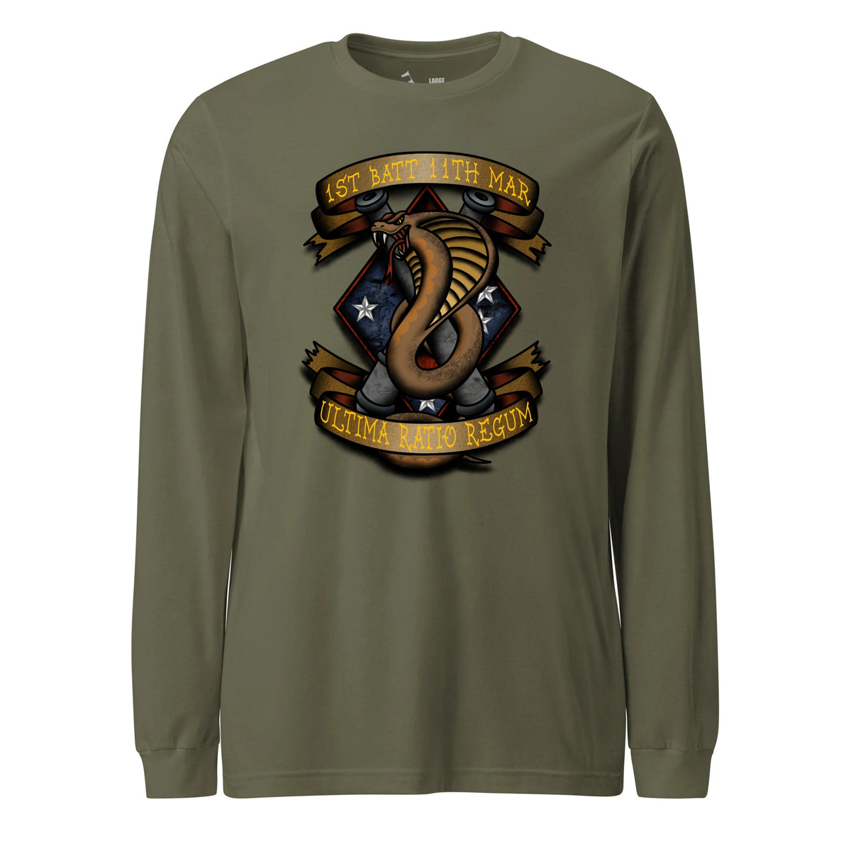 1st Battalion 11th Marines — OD Green