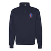 1st Battalion 1st Marines Quarter Zip Sweatshirt - Navy